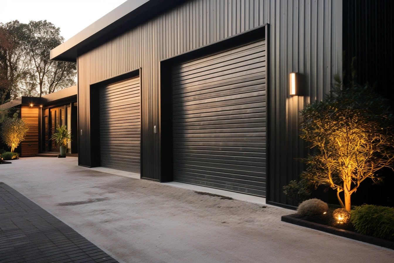 Ribline sectional garage door